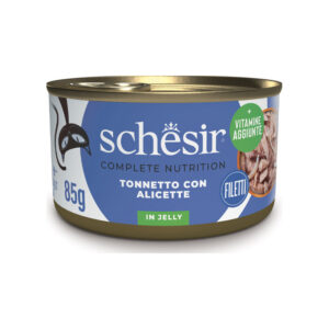 Schesir - Complete Nutrition Tonnetto Con Alicette in Gelatina 85 g