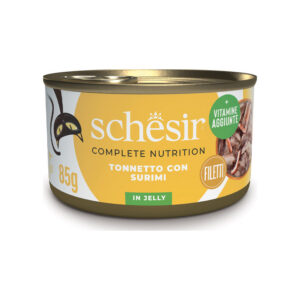 Schesir - Complete Nutrition Tonnetto Con Surimi in Gelatina 85 g