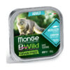 Monge - BWild Adult Paté Terrine Merluzzo con Ortaggi 100 g