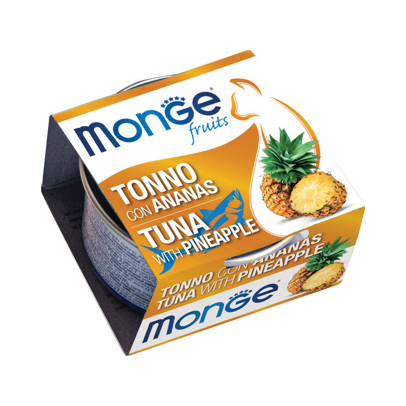 Monge - Natural Superpremium Fruits Tonno con Ananas 80 g