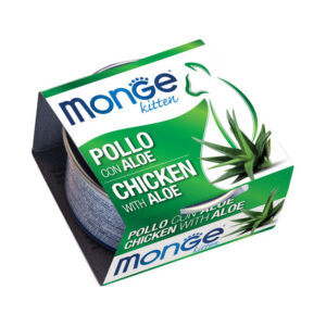 Monge - Natural Superpremium Fruits Kitten con Pollo e Aloe 80 g