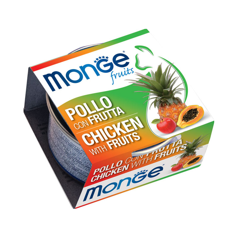Monge - Natural Superpremium Fruits Pollo con Frutta 80 g