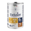 Exclusion - Diet Renal Adult All Breeds con Maiale, Sorgo e Riso 400 g
