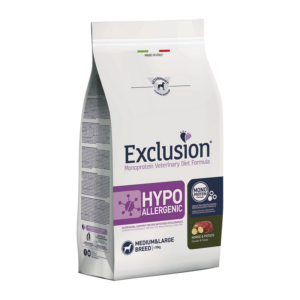 Exclusion - Diet Hypoallergenic Small Breed Cavallo e Patate 2 Kg