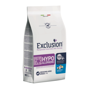 Exclusion - Diet Hypoallergenic Medium/Large Breed Pesce e Patate