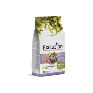 Exclusion - Mediterraneo Monoprotein Light Adult Medium & Large Breed con Pollo