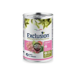 Exclusion - Mediterraneo Monoprotein Puppy All Breed con Pollo 400 g