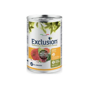 Exclusion - Mediterraneo Monoprotein Adult All Breed con Manzo 400 g