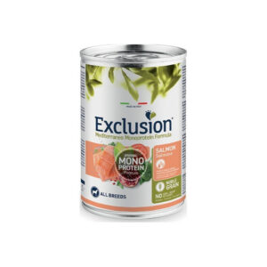 Exclusion - Mediterraneo Monoprotein Adult All Breed con Salmone 400 g