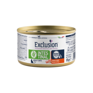 Exclusion - Diet Intestinal Cat Maiale e Riso 85 g