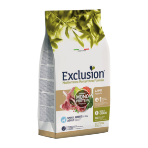 Exclusion - Mediterraneo Monoprotein Adult Small Breed con Agnello