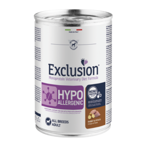 Exclusion - Diet Hypoallergenic Coniglio e Patate 400 g