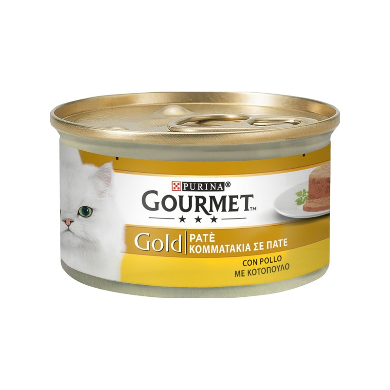 Gourmet Gold - Paté - con Pollo 85 g