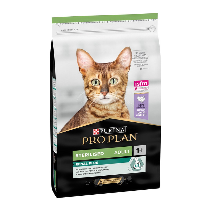 Purina - Pro Plan Sterilised Adult 1+ Renal Plus Tacchino