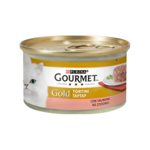 Gourmet Gold - Tortini - con Salmone 85 g