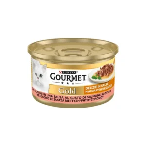 Gourmet Gold - Delizie in Salsa - con Salmone 85 g