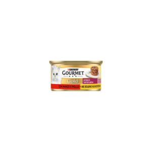 Gourmet Gold - Intrecci di Gusto - Pollo e Manzo 85 g