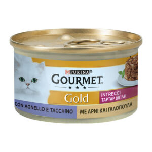 Gourmet Gold - Intrecci di Gusto - Tacchino e Agnello 85 g