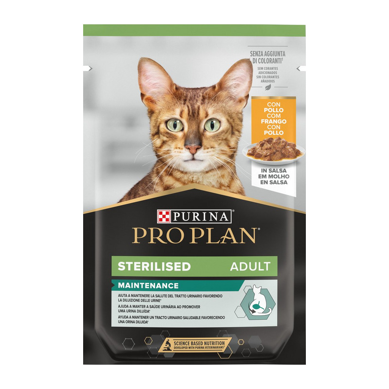 Purina-Pro Plan Sterilised Adult Pollo in Salsa 85 g