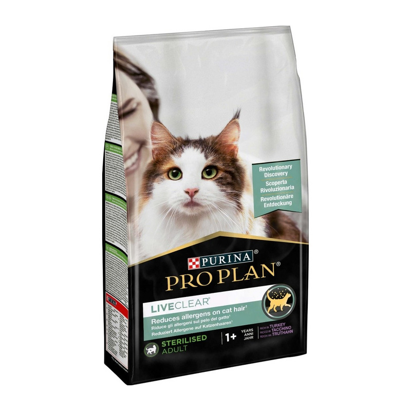 Purina - Pro Plan Liveclear Sterilised Tacchino 1,4 Kg