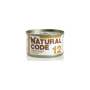 Natural Code - Gatto 12 Tonno e Manzo 85 g