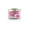 Natural Code - Gatto 18 Tonnetto e Prosciutto 85 g