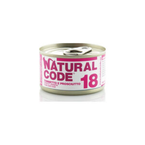 Natural Code - Gatto 18 Tonnetto e Prosciutto 85 g