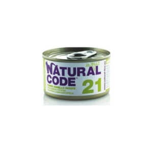Natural Code - Gatto 21 Tonno Agnello e Patate in Jelly 85 g