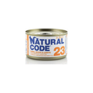 Natural Code - Gatto 23 Tonno Patate e Carote in Jelly 85 g