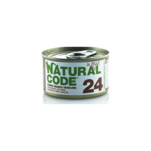 Natural Code - 24 Tonno Manzo e Verdure in Jelly 85 g