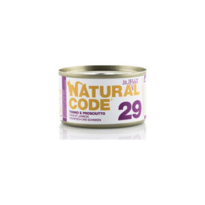 Natural Code - Gatto 29 Tonno e Prosciutto in Jelly 85 g