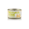 Natural Code - Gatto 32 Tonno Amaranto e Mirtilli in Jelly 85 g