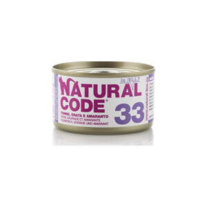 Natural Code - Gatto 33 Tonno Orata e Amaranto in Jelly 85 g