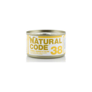 Natural Code - Gatto 38 Tonno Manzo e Olive 85 g
