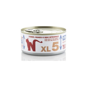 Natural Code - Gatto XL 05 Tonno Manzo e Riso Integrale 170 g