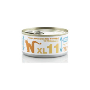 Natural Code - Gatto XL 11 Tonno Merluzzo e Riso Integrale 170 g