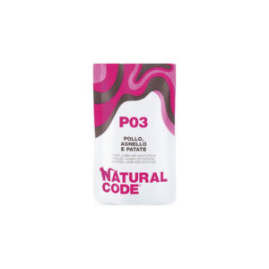 Natural Code - Gatto P03 Pollo Agnello e Patate 70 g
