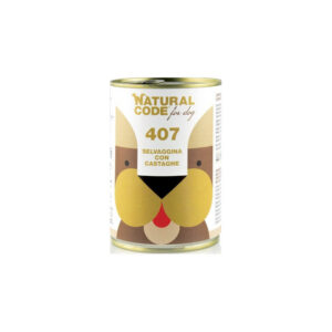 Natural Code - For Dog 407 Selvaggina e Castagne 400 g