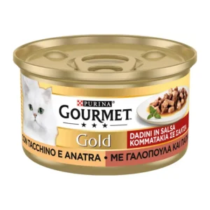 Gourmet Gold - Dadini - in Salsa Tacchino e Anatra 85 g