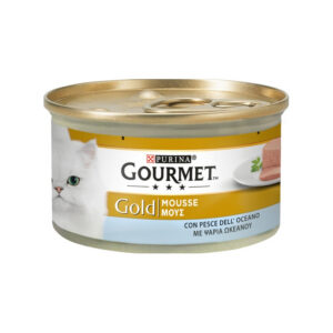 Gourmet Gold - Mousse - con Pesce dell'Oceano 85 g