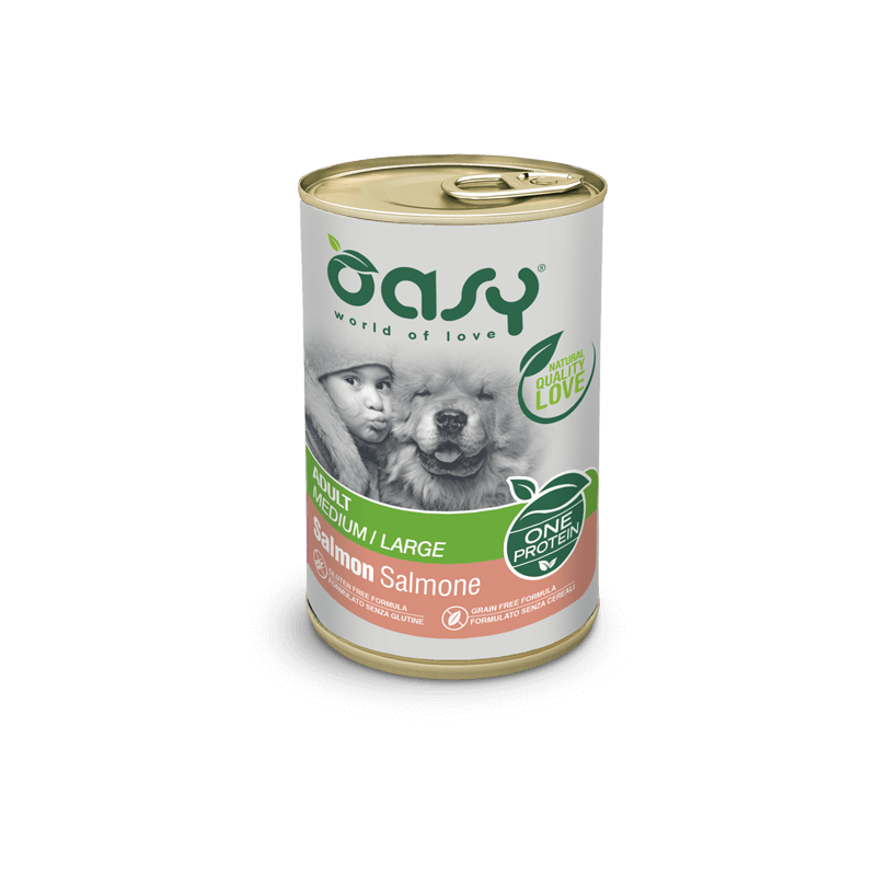 Oasy - One Protein Adult Medium/Large Salmone 400 g