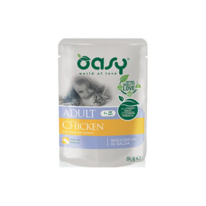Oasy - Bocconcini in Salsa Adult con Pollo 85 g