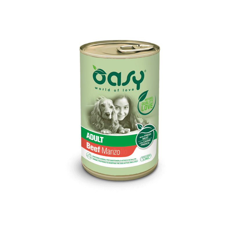 Oasy - Lifestage Patè Adult Manzo 400 g