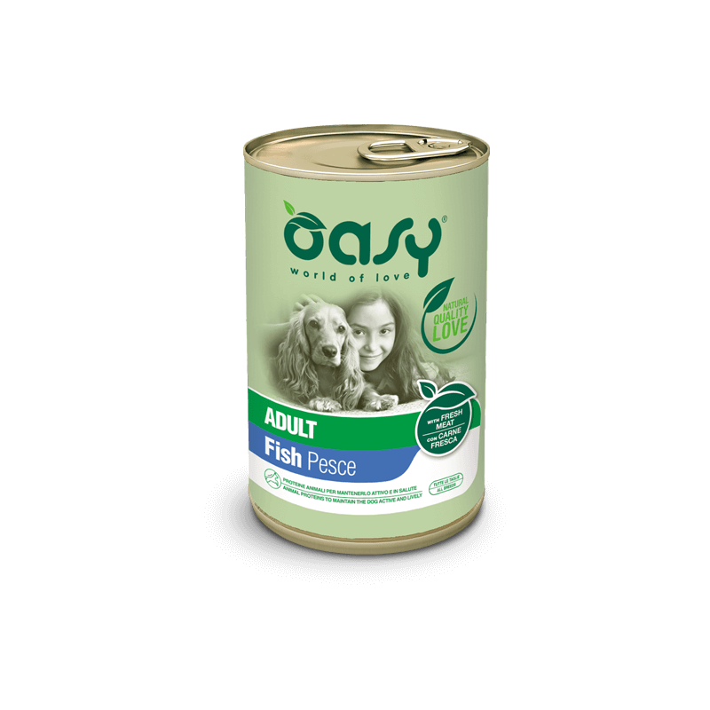 Oasy - Lifestage Patè Adult Pesce 400 g