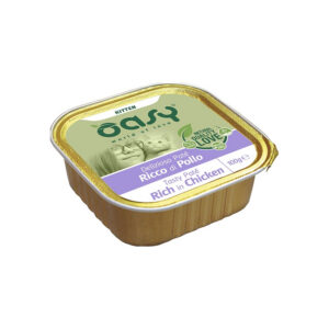Oasy - Kitten Delizioso Patè Ricco di Pollo 100 g