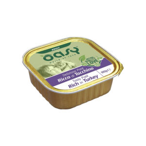 Oasy - Gatto Delizioso Patè Ricco di Tacchino 100 g