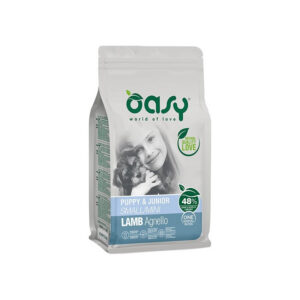 Oasy - One Animal Protein Puppy & Junior Small & Mini con Agnello 2,5 Kg