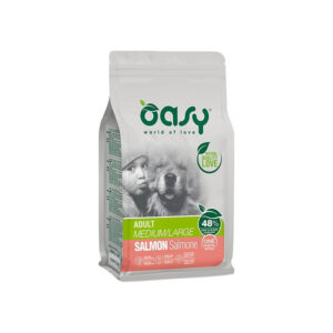 Oasy - One Animal Protein Adult Medium & Large con Salmone