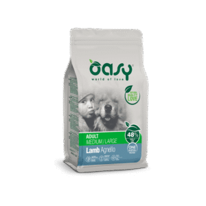 Oasy - One Animal Protein Adult Medium & Large con Agnello