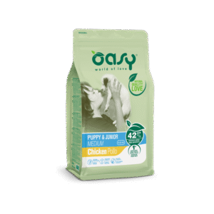 Oasy - Lifestage Puppy Medium con Pollo 3 Kg
